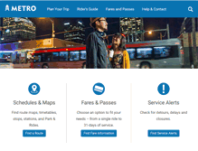 Tablet Screenshot of capmetro.org